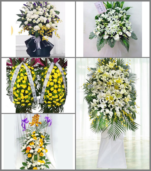 福建泉州安溪县白濑乡白事花篮预定